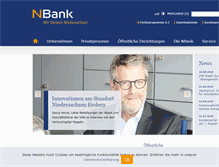 Tablet Screenshot of nbank.de